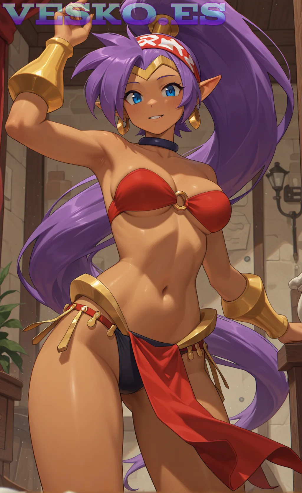 Tera Patrick Desnuda Lo Muestra Todo Anime AI Artwork