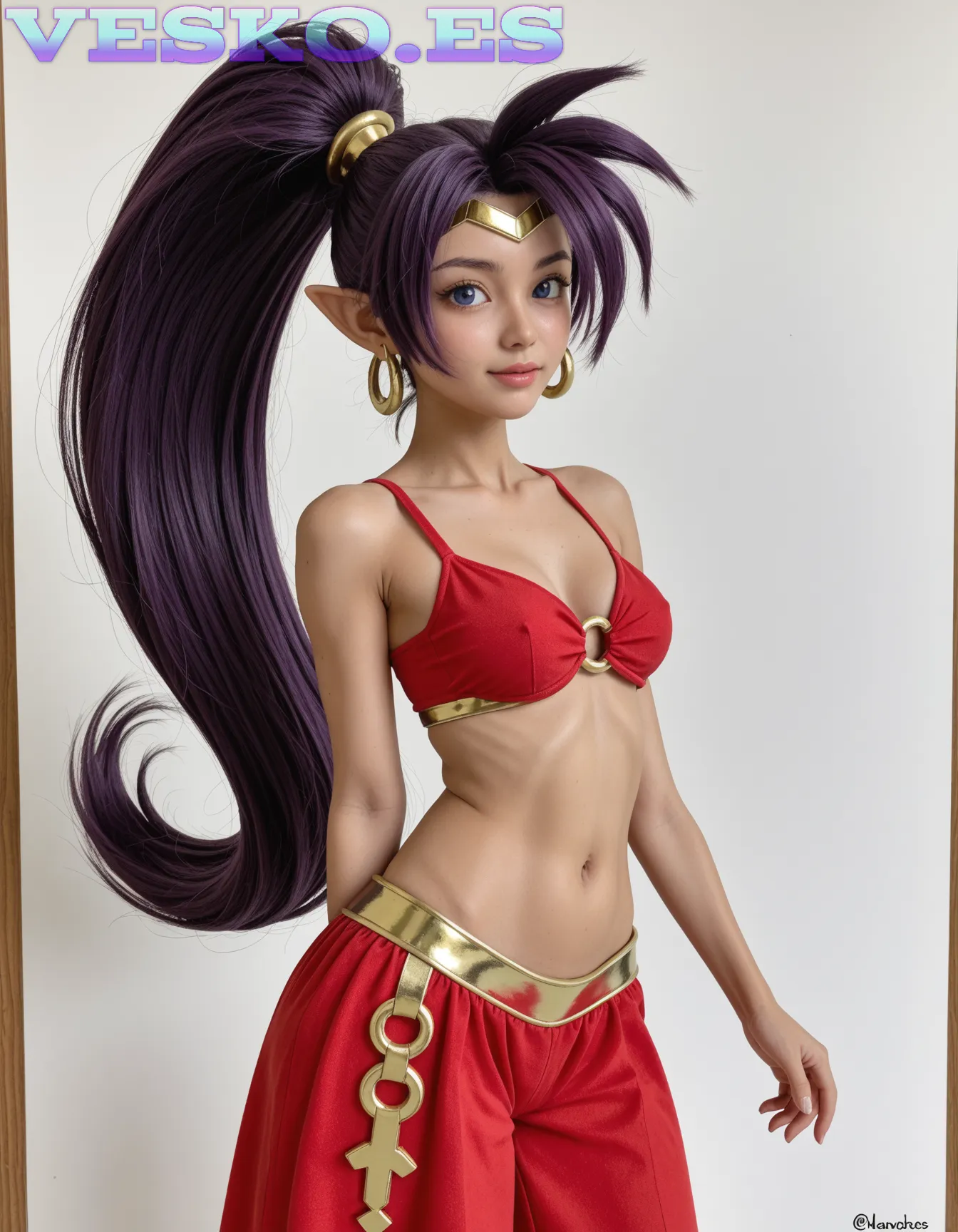 Tera Patrick Vulva Sabrosa Anime AI Artwork