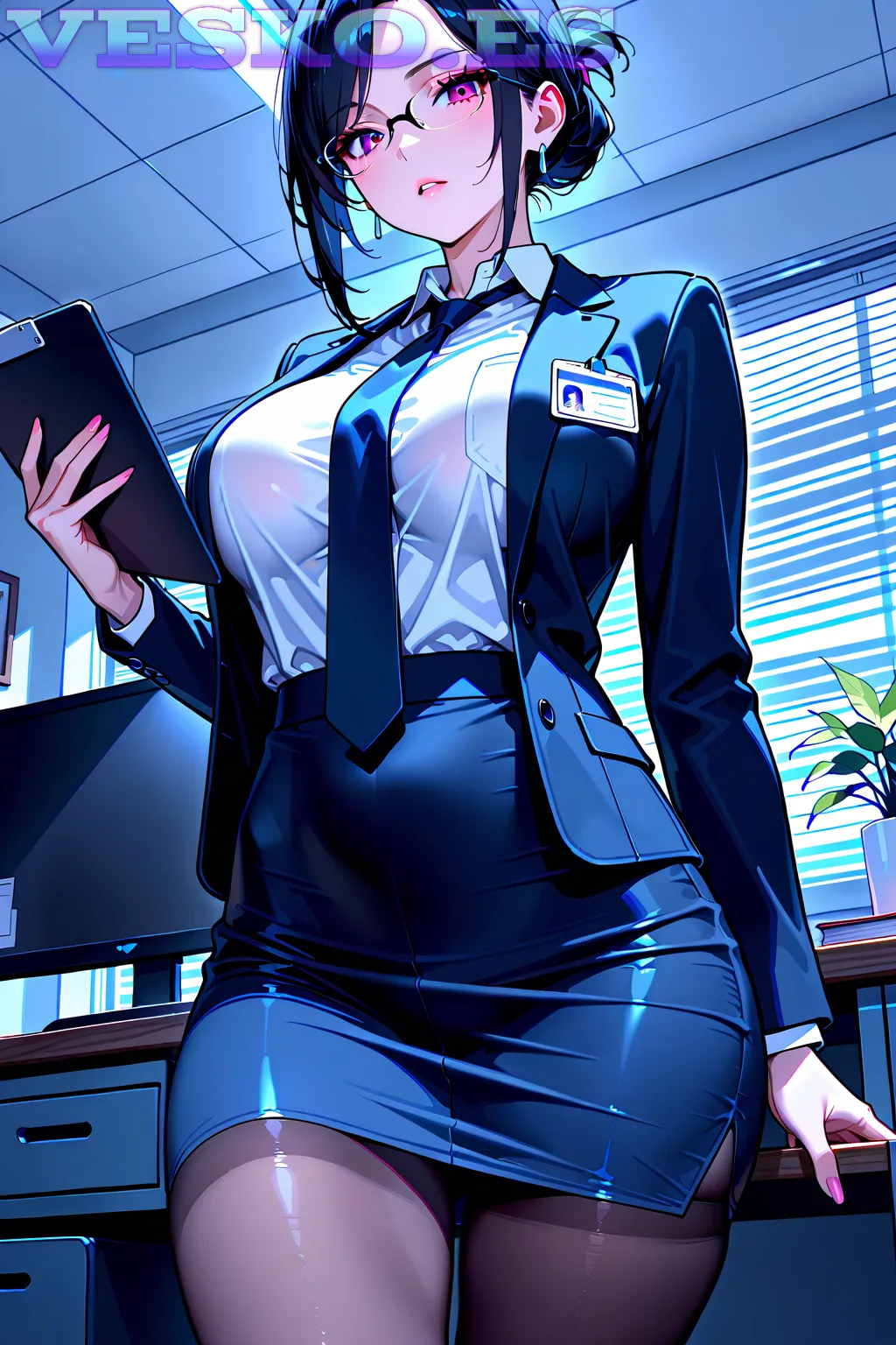 Tetas Gor Anime AI Artwork