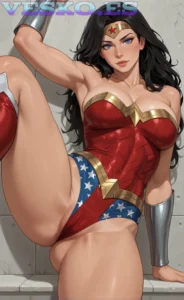 Tetas Hermosas De La Pelirroja Helga Grey Anime AI Artwork