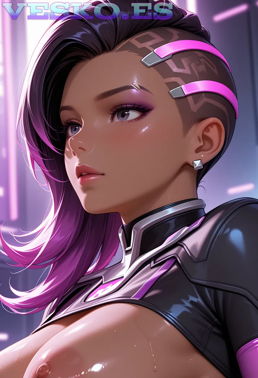 Tetas Variadas De Chicas Desnudas Anime AI Artwork