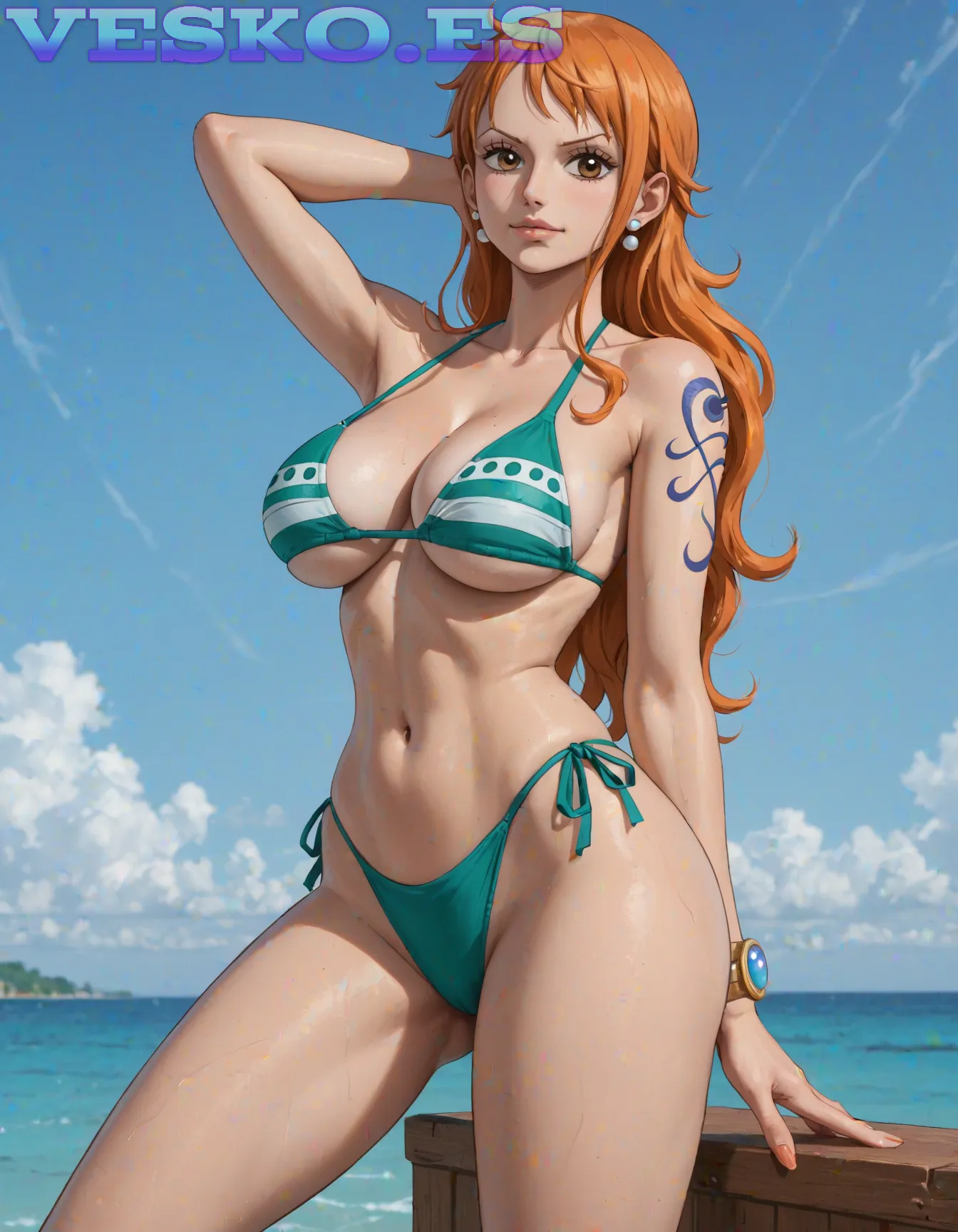 Tetas Variadas Anime AI Artwork