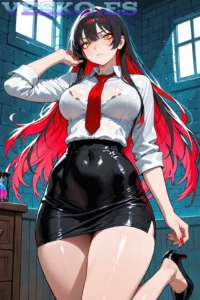 Top Anime Luffy Yuri Bara Senpai Anime AI Artwork