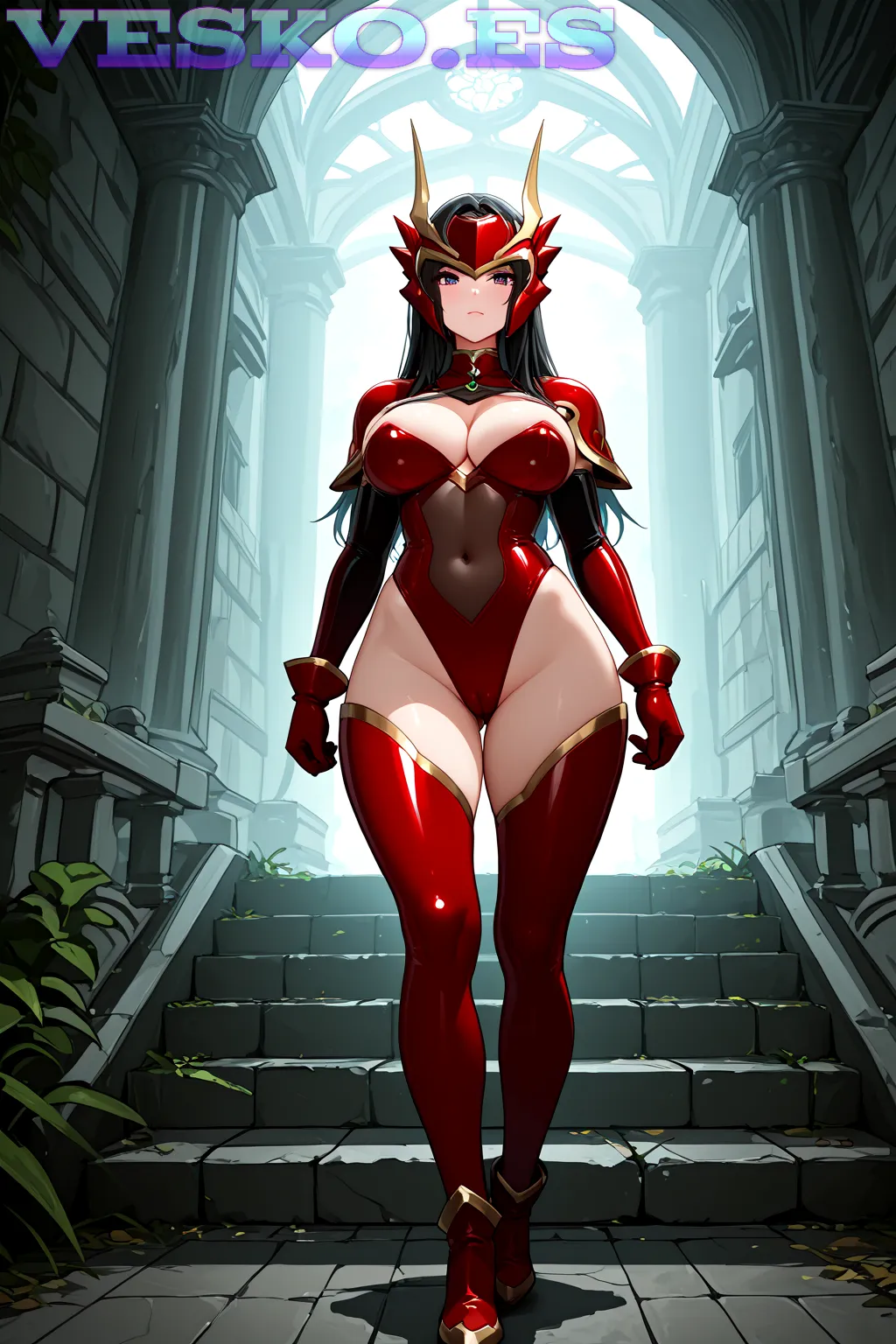 Ver Colas Perfectas En Tanga Un Placer Anime AI Artwork