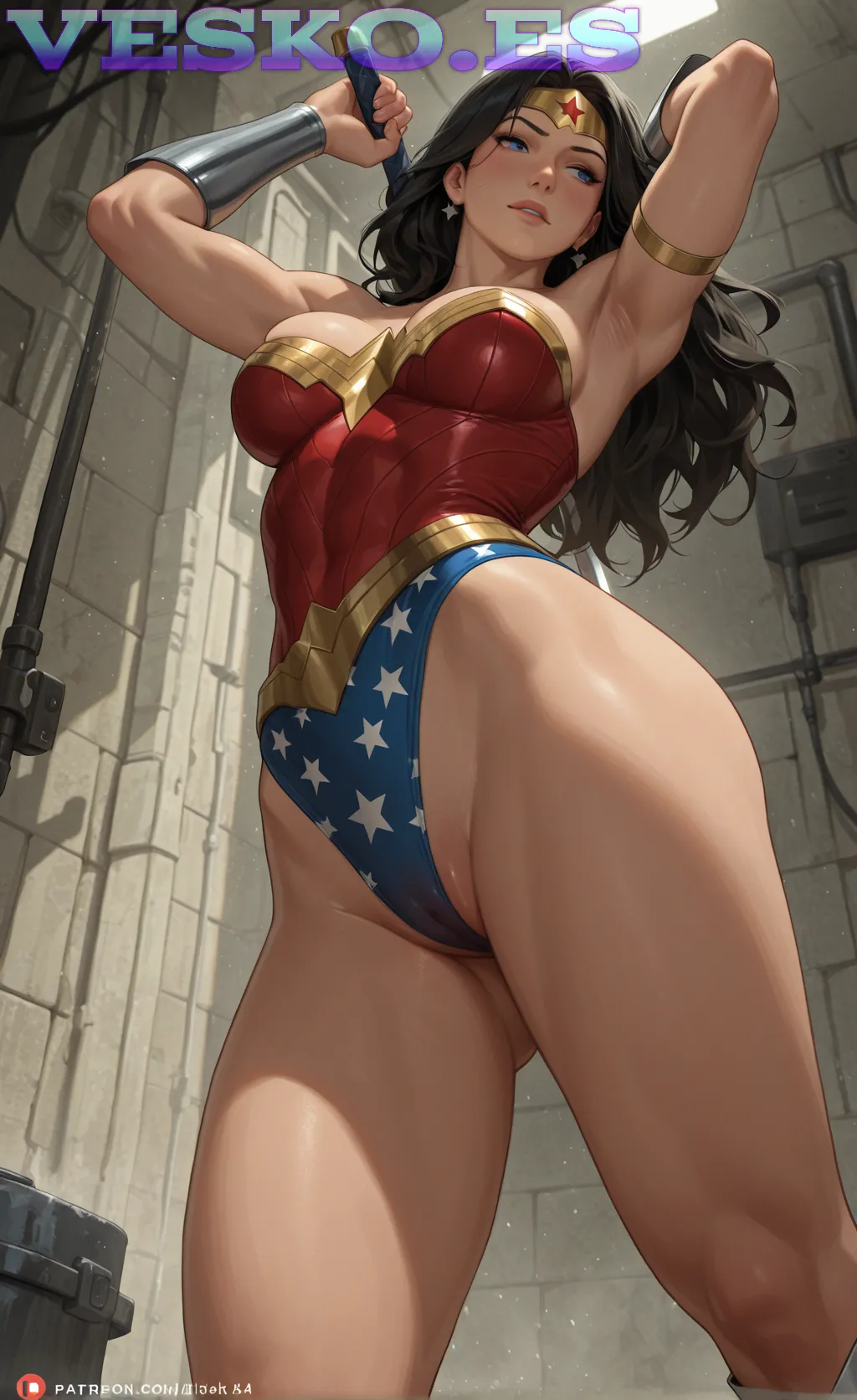 Viki Odintcova Anime AI Artwork