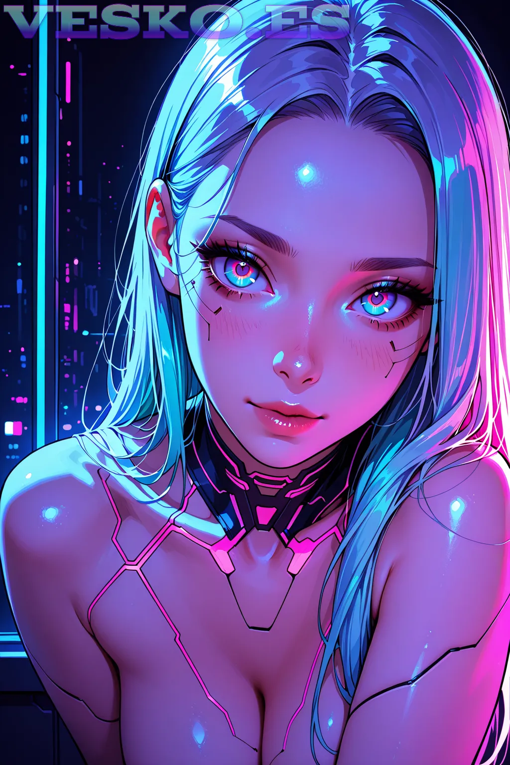 Viola Daniels Sexy Anime AI Artwork