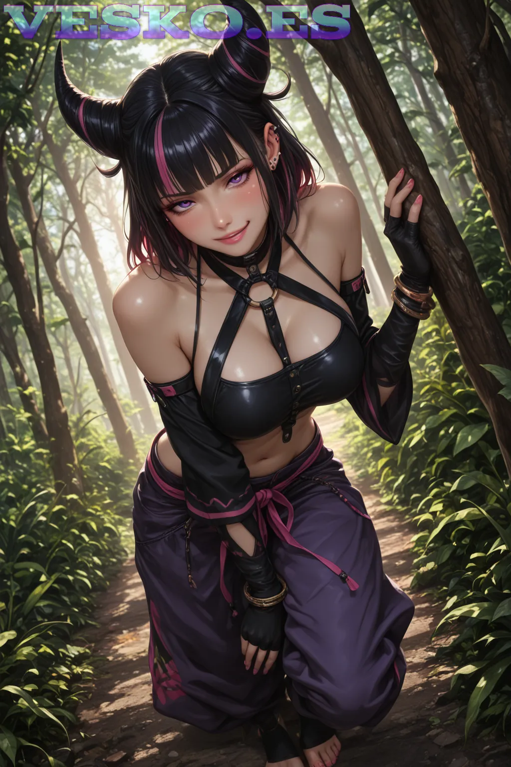 Ai Hentai With Custom Tongue Movement Anime AI Artwork