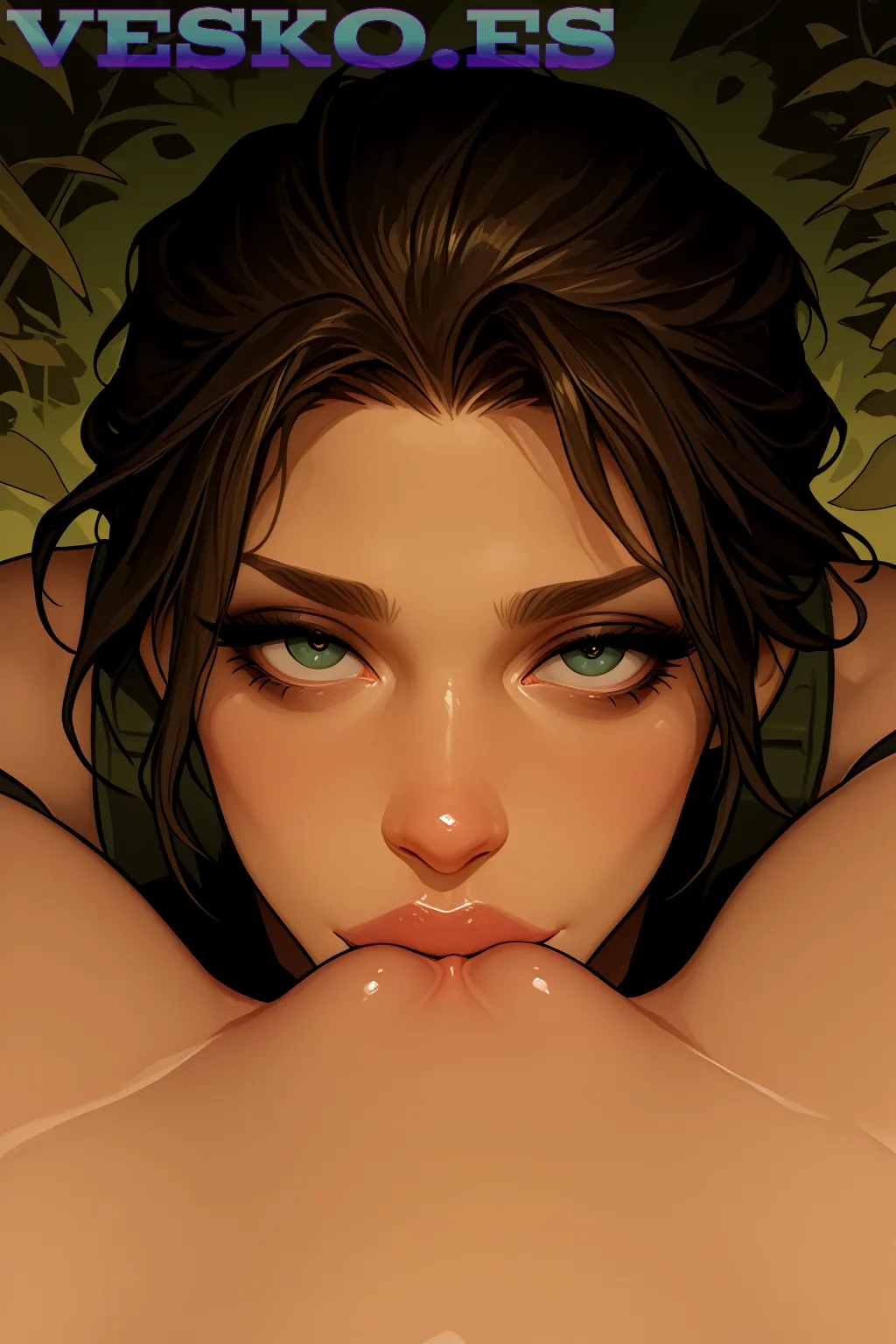 Lubachka Natural Naked Anime AI Artwork