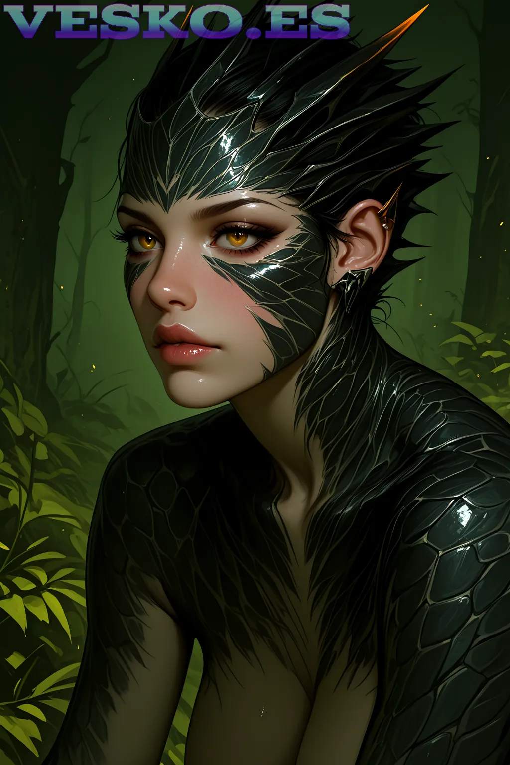 Sensual Ai Technological Development Anime AI Artwork